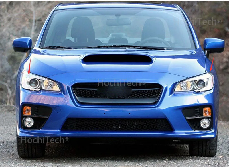 Автомобильный мигающий для Subaru WRX/STI светодиодный DRL Дневной ходовой свет Дневной Водонепроницаемый желтый сигнал