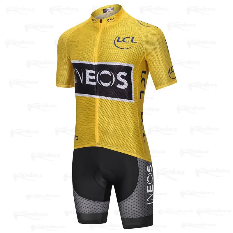 

2021 INEOS мужские велосипедные командные Джерси, велосипедные быстросохнущие брюки премиум-класса, спортивная одежда для велоспорта