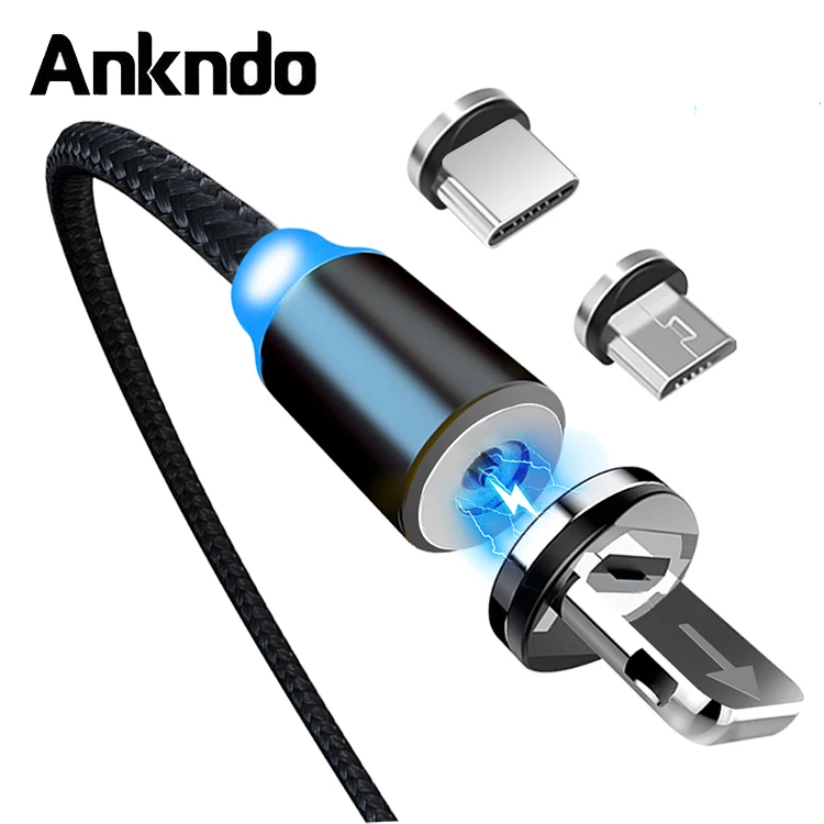 

Magnetic Cable Micro USB Cable For Xiaomi Samsung Magnetic Charging Cord USB Type C Cable Magnet Charger Cable Mobile Phone Cord