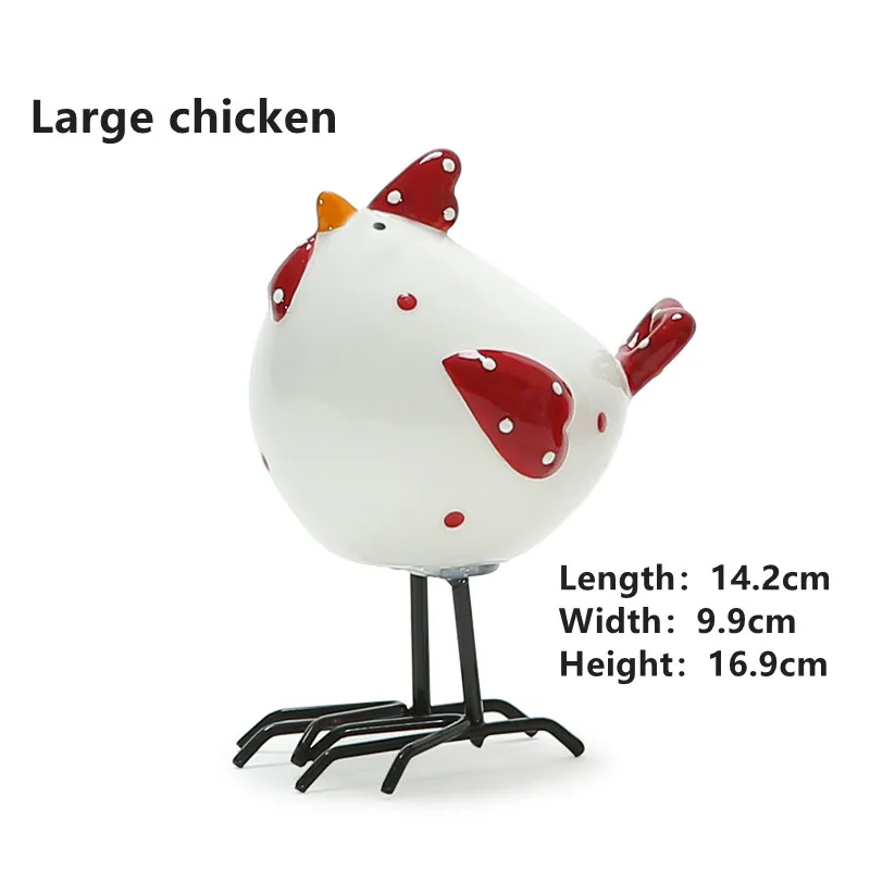 Креативный декоративный керамический петух украшение для дома керамические