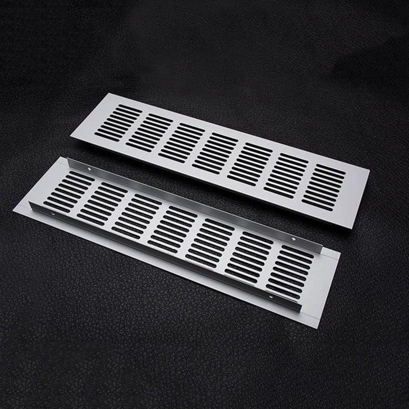 4 шт./лот 80 мм широкая алюминиевая решетка вентиляционного отверстия для шкафа