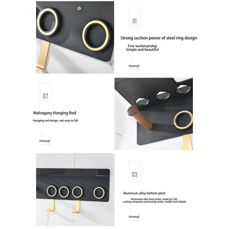 

Wall Bracket Ionic Hair Dryer Shelf Supersonic for Airwrap Rack Hair Curler Rack Hair Dryer Storage Rack for Airwrap Stand