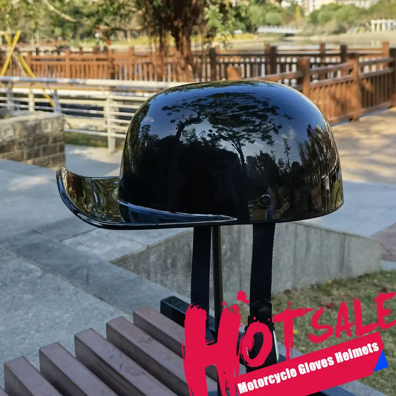 

Motorcycle Helmet Retro Helmet Motorcycle Full Face Baseball Cap Helmet Accessories Duck Helmet Dot Approved Casco Demoto BQ1