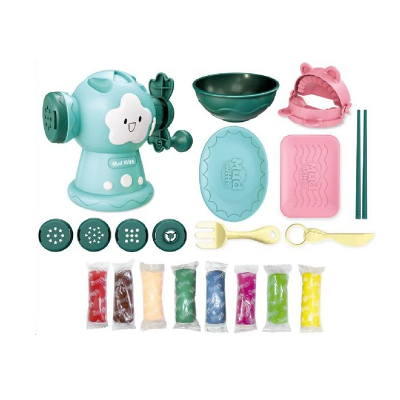 

Playdough Sets Kitchen Creations DIY Noodle Ice Cream Maker Toy Dough
