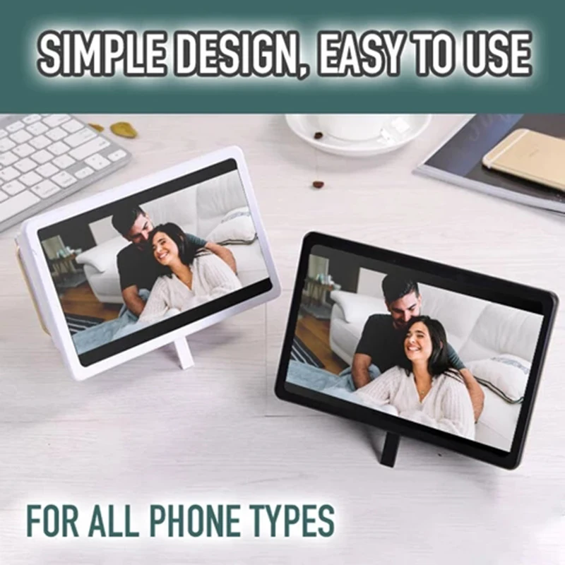 Универсальный мобильный телефон портативный 3D Кронштейн для экрана телефона