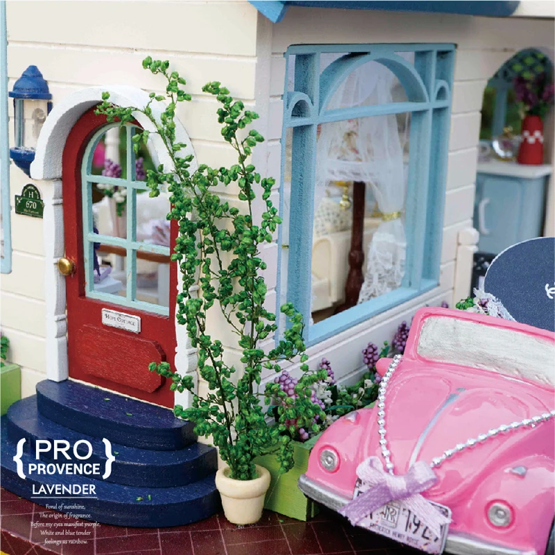 Кукольный домик сделай сам Миниатюрная игрушка-пазл креативные кукольные домики