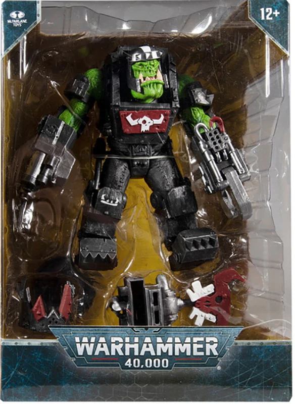 Ere We Go McFarlane Warhammer 40000 Ork Gunner бензопила человек коллекция экшн-фигурки модели