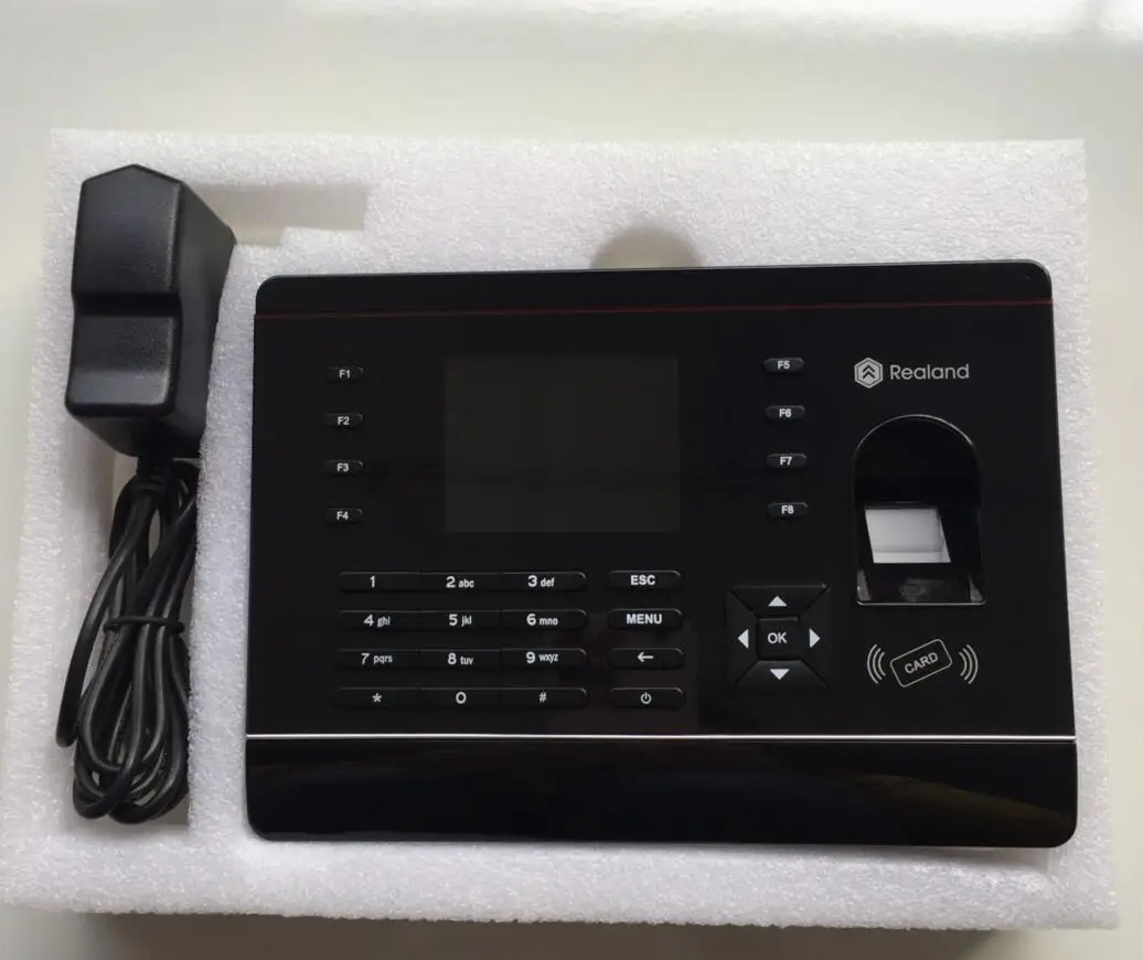 Многофункциональная Проверка времени (карта + отпечаток пальца пароль)