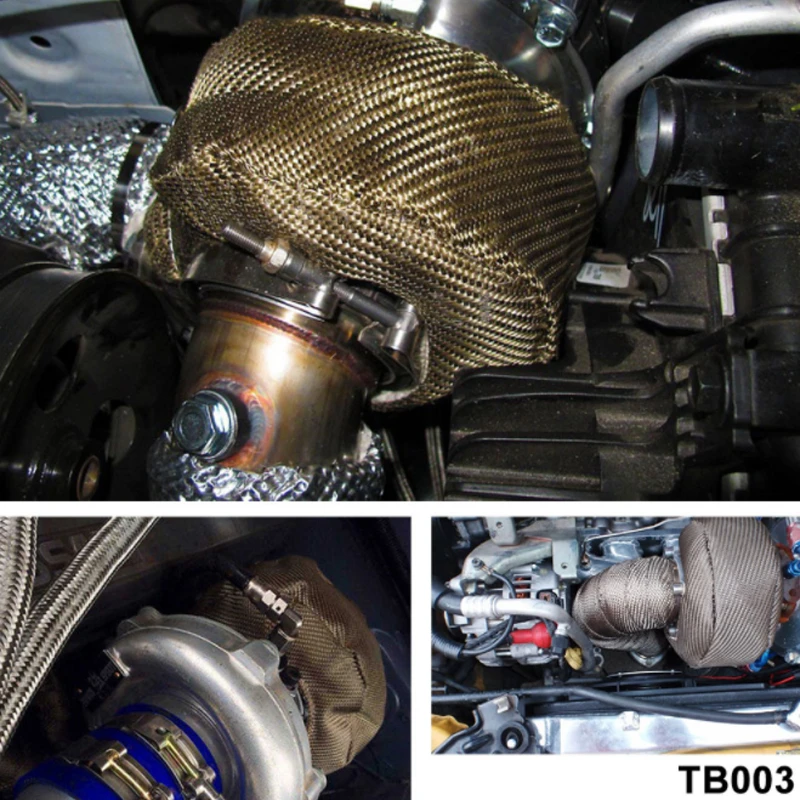 Т3 титана турбо одеяло тепловой щит зарядное устройство крышка обёрточная бумага