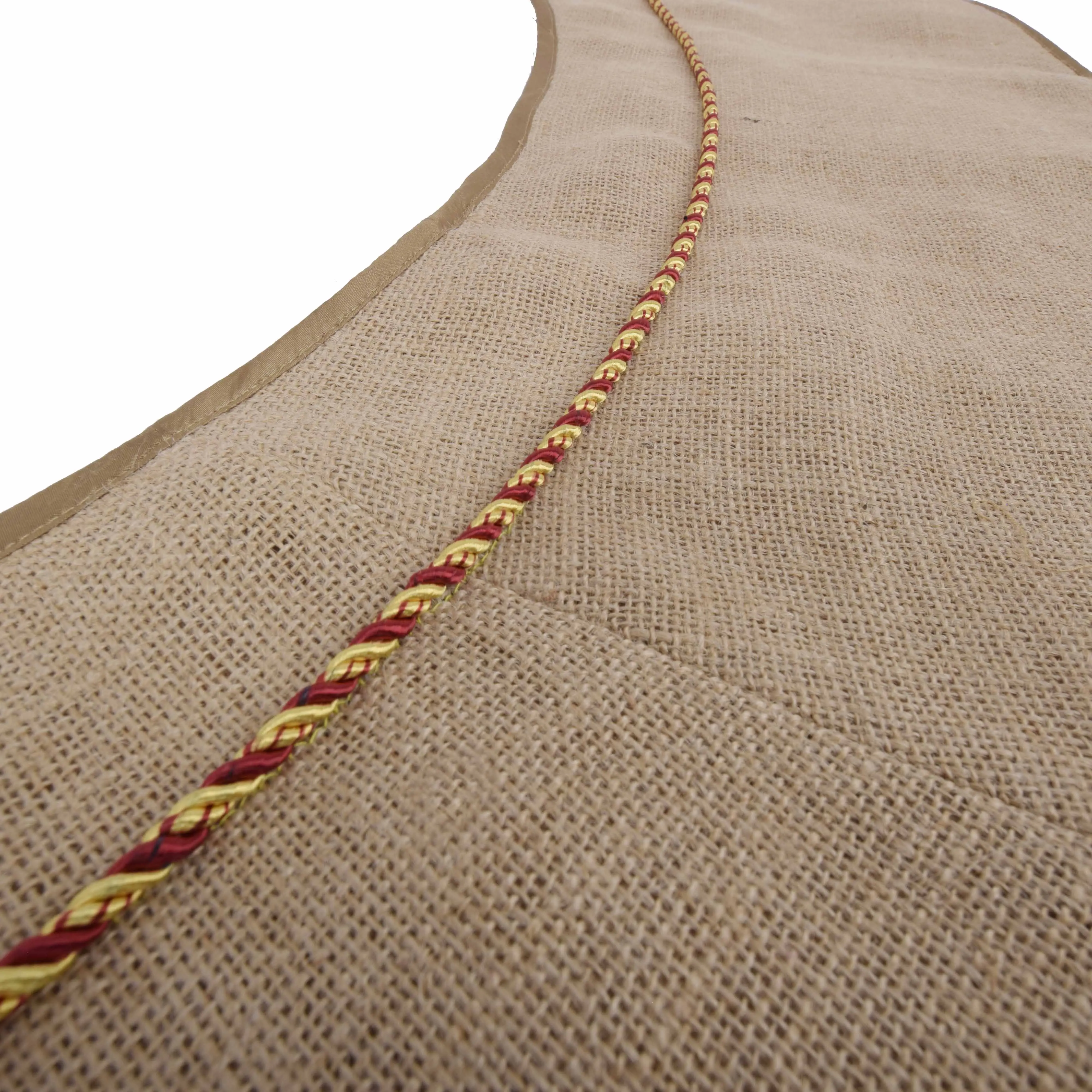 Горячая Рождественская юбка для елки Подарочный подарок Рождественский льняной