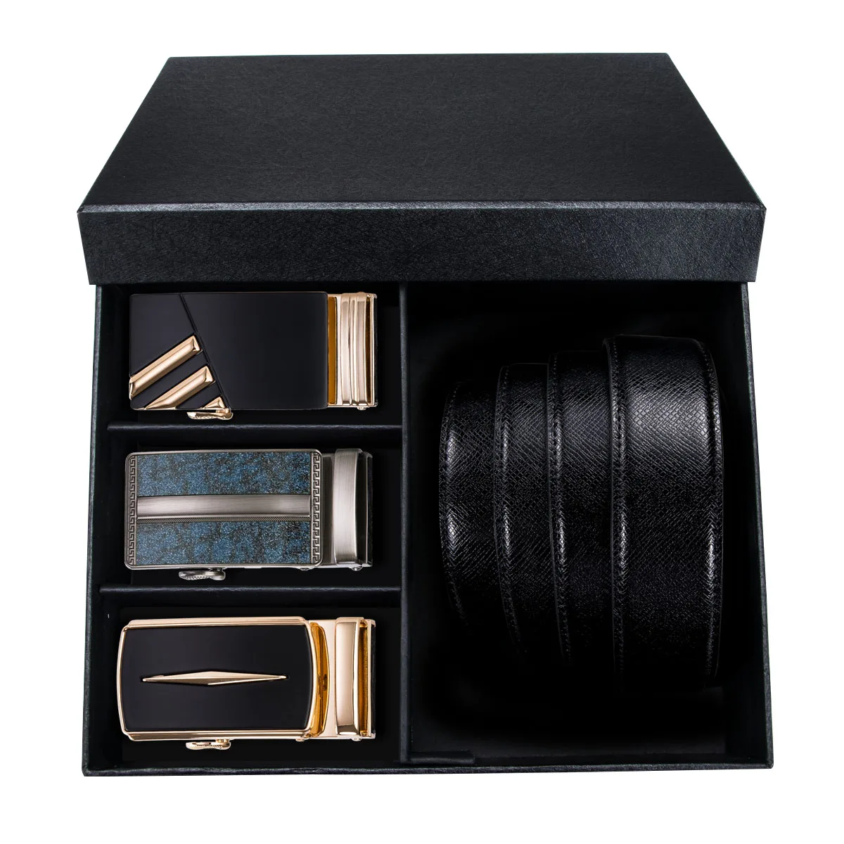 Мужской дизайнерский ремень из натуральной кожи с автоматической