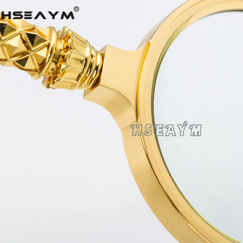 8X Presbyopia Magnifier All-gold Plated Brass Gift 60mm Jewelry Reading Loupe Handheld Keychain Magnifying Glass Megaloscope | Инструменты