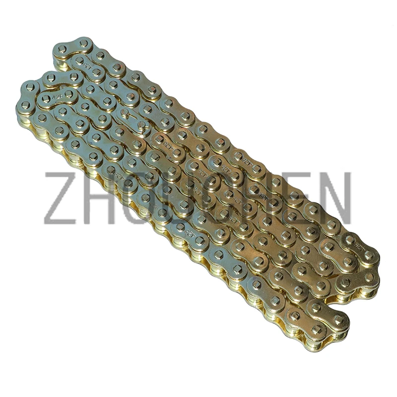 Золотая цепочка 428 золотая с уплотнительным кольцом для внедорожника 104 куб.