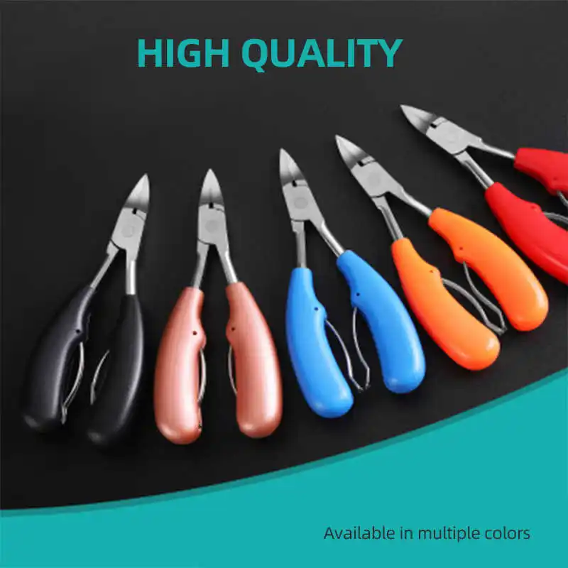 

1 шт. Нержавеющая сталь маникюрные ножницы отростка ножницы наконечник резца толстые кусачки для ногтей, аксессуары для путешествий, ногот...