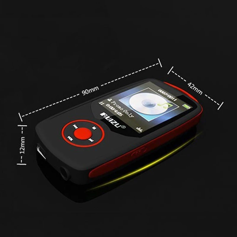 Mp3-плеер RUIZU X06 X06S с Bluetooth 8 ГБ 1 дюймов ЖК-экран диктофон без потерь FM Электронная