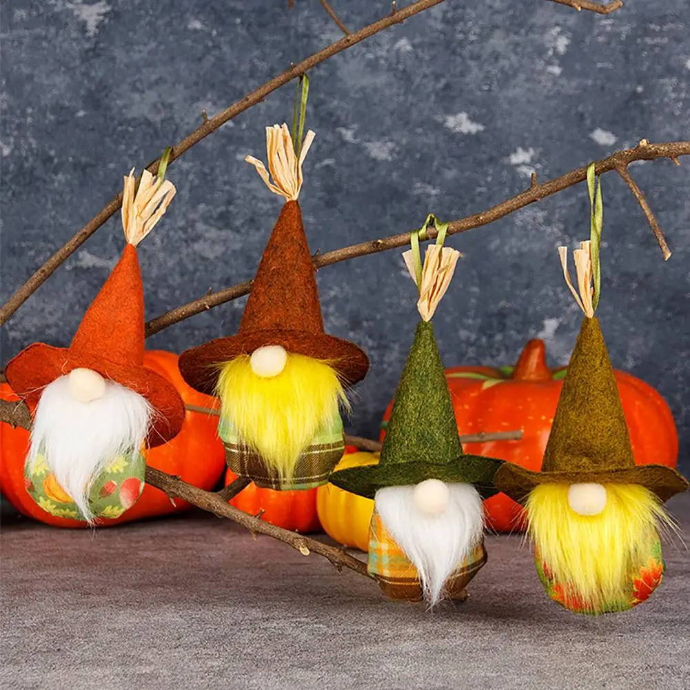 

Горячая Распродажа 4 шт. Декор для дома и сада, фестиваль сбора урожая, гном, плюшевая кукла без лица, украшение для декора