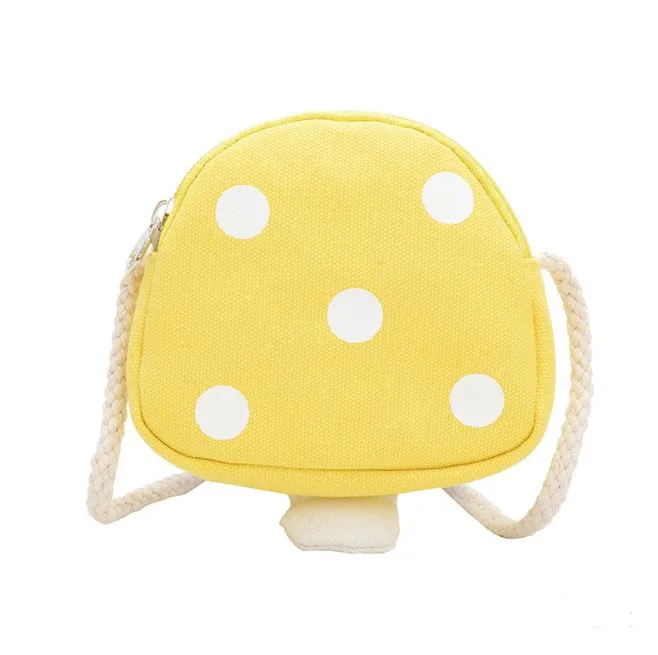 Детский фартук для маленькой девочки сумка через плечо удобная гриб стиль