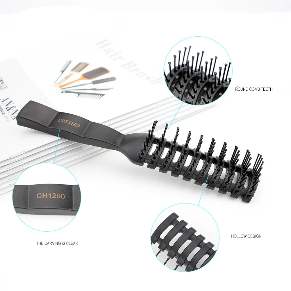 

Hairdressing Hairbrush Scalp Massage Comb Curly Wet Hair Combs Hair Care Fashion Durable Comb for Home Salon DIY Tools