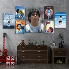 Звезда футбола, Диего Марадона, художественный постер, спортивный спортсмен, семейный декор, фотография гостиной, печать без рамки