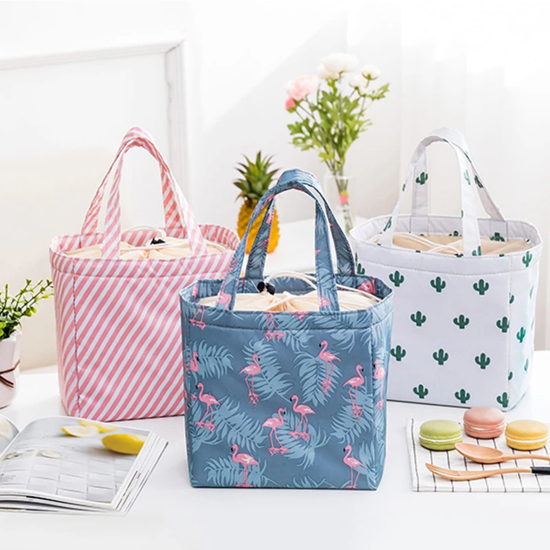 Новый Свежий изолированный Ланч бокс холодный портативный удобный ланч мешок