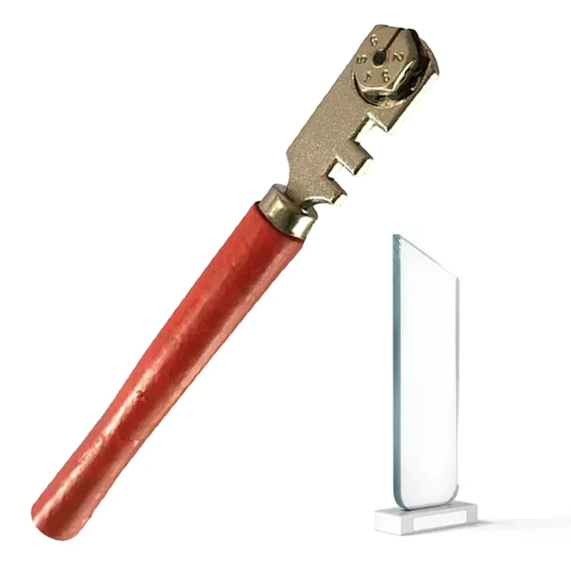 69HF шестиколесный резак для стекла с круглой ручкой высокопрочный ролик из