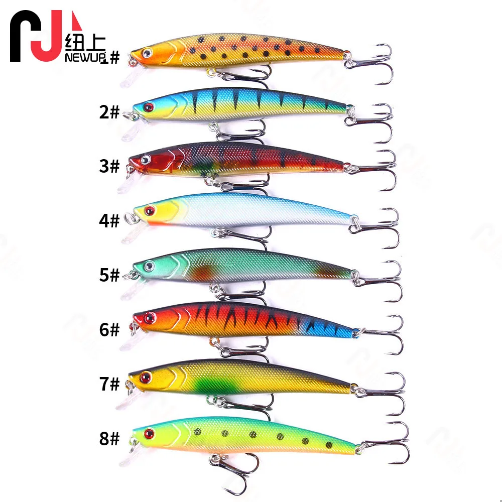

Pesca lures Jerkbait 9.5CM-8.2G-6# Driving Depth 1.2-2.1M Hard Bait Wobbler Jig Bait bass Pesca Fishing tackle