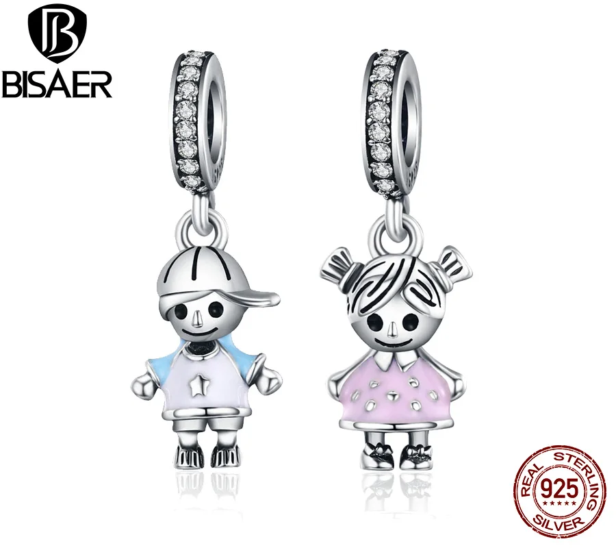 Браслет и ожерелье из серебра 100% пробы с подвеской для мальчиков