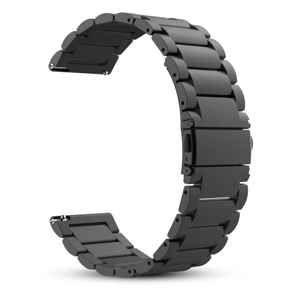 Для Garmin Vivoactive 3 Band 20 мм быстросъемный металлический ремешок из нержавеющей стали для Garmin Vivomove HR Forerunner 645