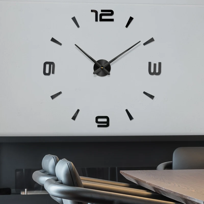 Новые Настенные часы кварцевые Современный дизайн большие декоративные