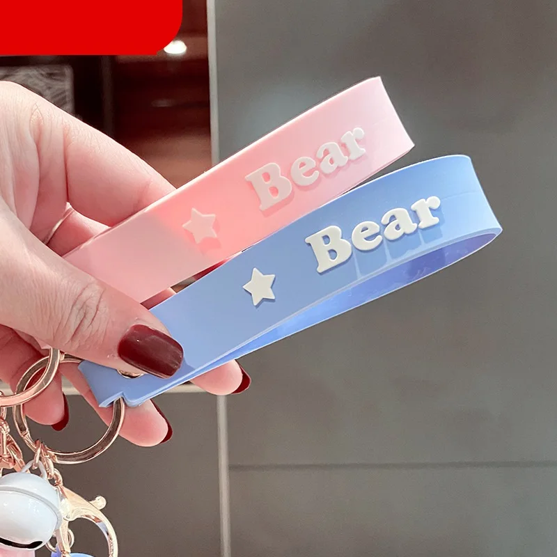 

Cartoon Animal Hoodie Bear Key Chains Cute Children Gift Backpack Accessories Keyring Fashion Men's Gift Car Keychain2021