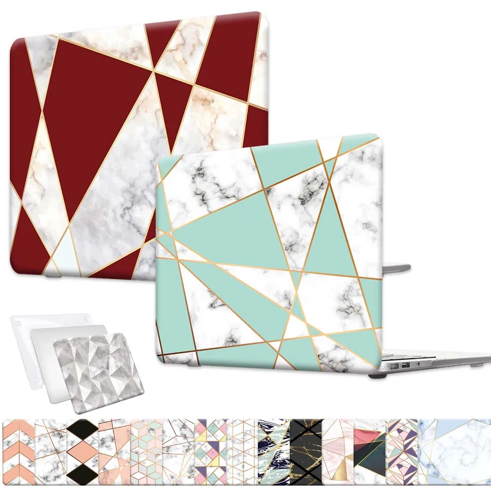 

For MacBook Pro 13/15" Retina /MacBook Air 11/13" /MacBook Pro 13/15/16" Touch Bar/Macbook 12 PVC Fashion Protective Shell