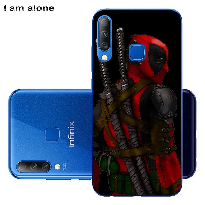 Solf TPU W47 Чехлы для телефонов Infinix Hot S4 X626 6,2 дюймов мягкие сумки из ТПУ мобильный милый мультфильм Печатный для Infinix Hot S4 X626 - Цвет: Solf TPU W47