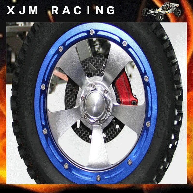 Обновленные части, 4-колесный Гидравлический дисковый тормоз для 1/5 GTB Racing HPI MCD rovan kingmotor baja 5b/5 t/5sc грузовик RC автозапчасти