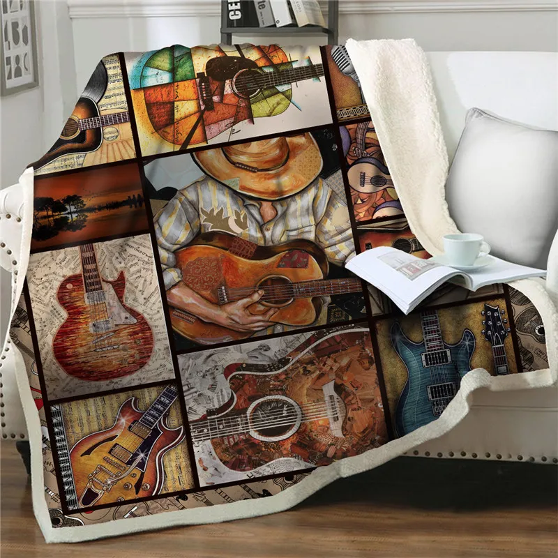 Fleece Throw Cover Wrap Personal Thick Blankets For Beds Home Textiles