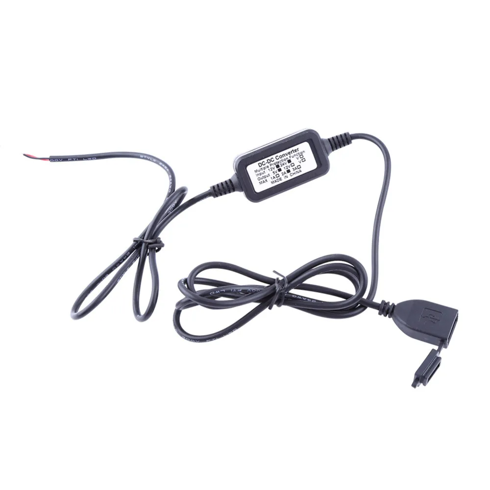 Зарядное устройство для мотоцикла с USB портом 12 В постоянного тока 5 В|moto usb|12v usb