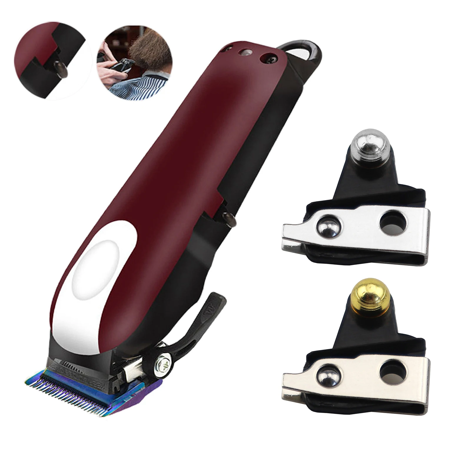 

Oil Head Hair Clipper Trimmer Cutting Replacement Power Switch Compatible for 8504 81919 Repair Accessories Part