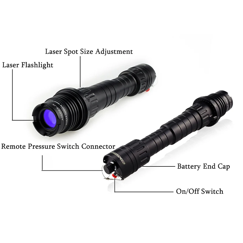 Laserspeed 100 мВт тактическое оружие светильник лазерный ручной высокого Мощность