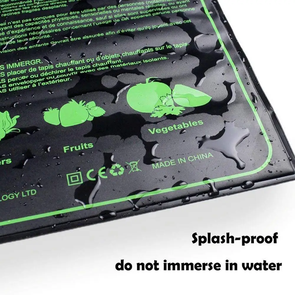 Нагревательный коврик для саженцев водонепроницаемый прочный нагревательный