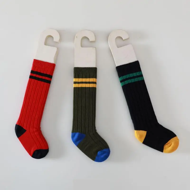 Осенние хлопковые носки без пятки для маленьких мальчиков и девочек новый дизайн