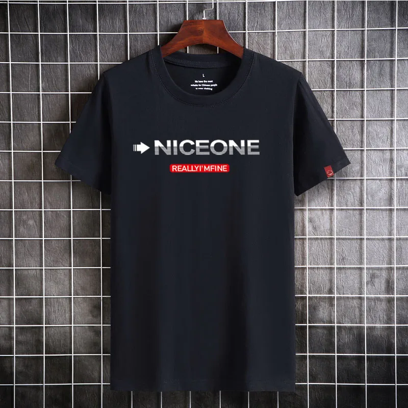 

Men's T-shirt 2021 New Summer Men Clothing O-Neck Cotton Men's Leisure Shirts Men Plus Size Streetwear Short Sleeve Tshirts 6XL