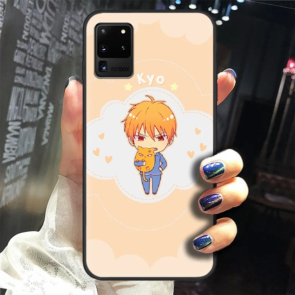 

Anime Fruits Basket Phone Case Cover Hull For Samsung Galaxy S 6 7 8 9 10 e 20 edge uitra Note 8 9 10 plus black shell silicone