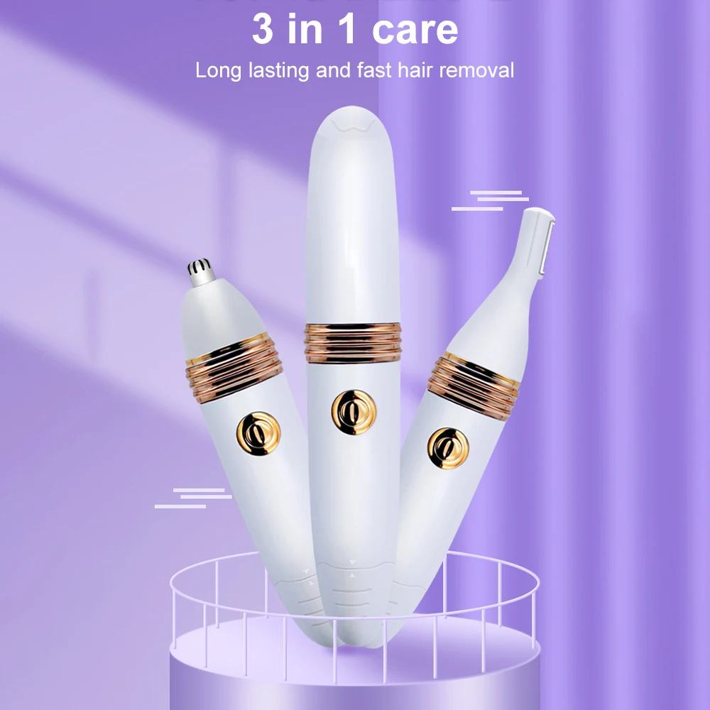 

Portable Painless Hair Removal Kit Laser Epilator USB Women Bikini Shaving and Hair Removal Beauty Tools Hair Cutting Machine