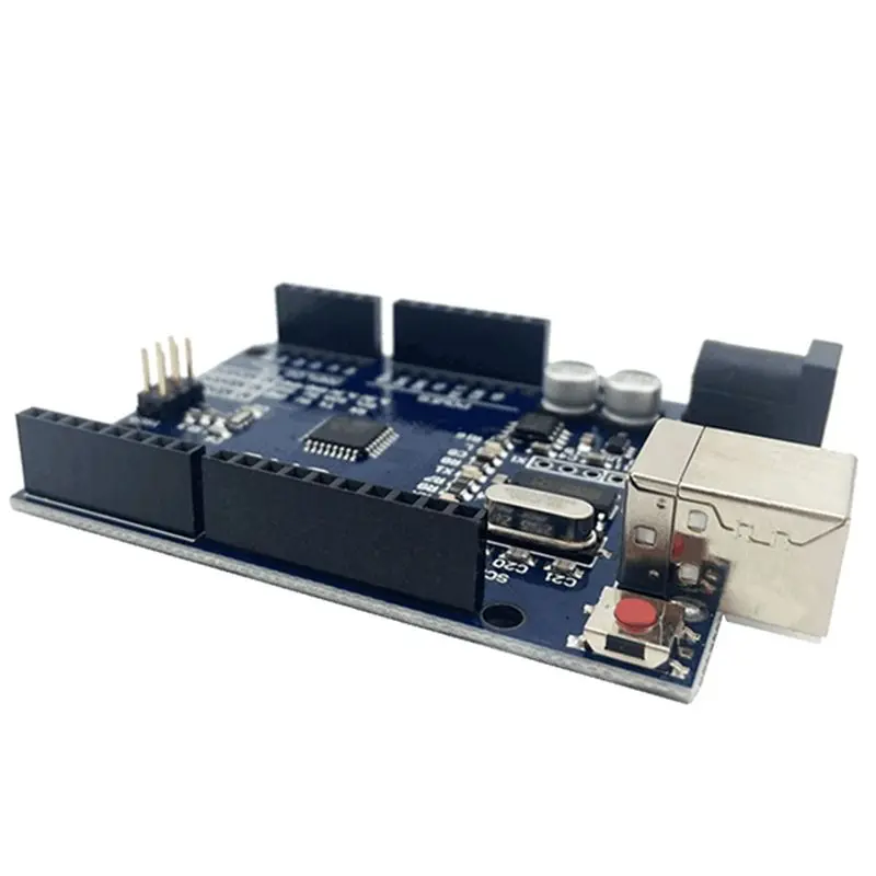 Стартовый набор для arduino Uno R3 комплект из 6 предметов: макетная плата перемычки usb