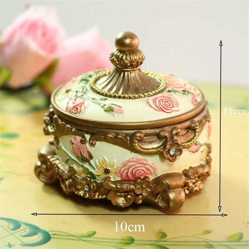

Exquisite Practical Detachable DIY Desktop Storage Box Resin Storage Box Jewelry Organizer Holder Cabinets for Small Objects