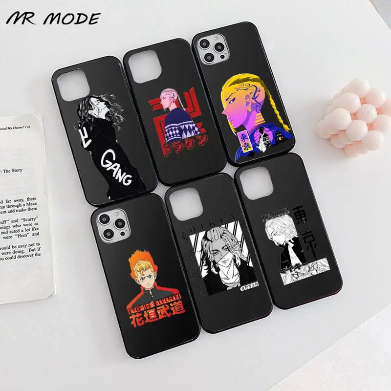 

Tokyo revengers Phone Case for iPhone 13 12 11 mini pro XS MAX 8 7 6 6S Plus X SE 2020 XR