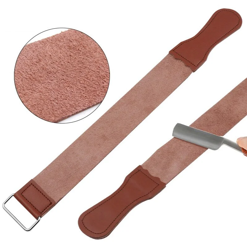 

Leather knifeboard polishing sharpener stone 2 side Leather sharpening plate Honing Strop Compound Grinding Knife Paste