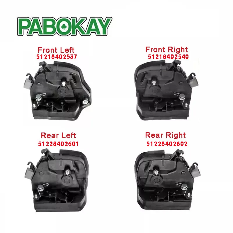 

51228402601 51228402602 51218402537 51218402540 Front Right Door Power Lock Latch Actuator Mechanism for BMW X5 e53