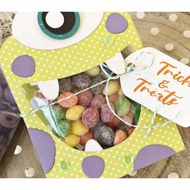 Набор вырубных штампов &quotМонстр тег Трафареты набор сделай сам для бумажные