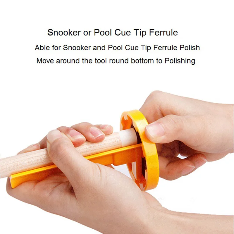 Пастик Snooker бильярдный кий наконечник полировочное оборудование|Аксессуары для