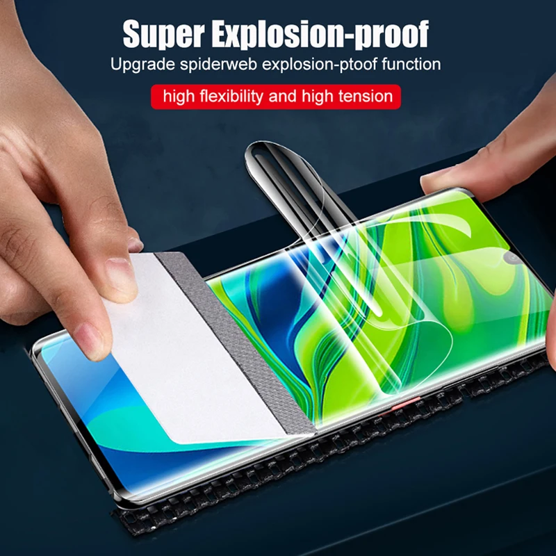 300D Screen Protector Hydrogel Film For Xiaomi Redmi note 7 8 5 pro Protective 9S 9 4X 7A K20 Not Glass | Мобильные телефоны и